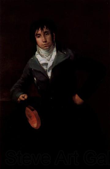 Francisco de Goya Portrat des BartolomeSureda y Miserol Spain oil painting art